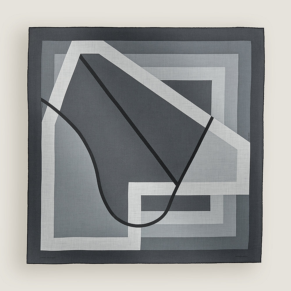 Cheval au Carre scarf 100 | Hermès Canada